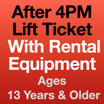 Picture of 4PM Lift Ticket & Eqpt (13yrs+)